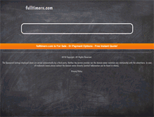 Tablet Screenshot of fulltimerv.com